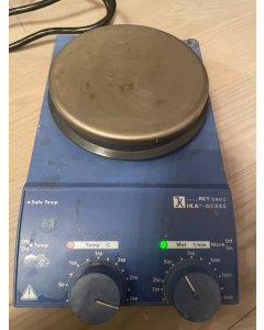 analog IKA RET basic magnetic stirrer plate stirring