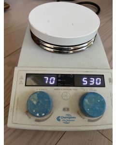 chemglass arex 6 hotplate stirrer digital magnetic plate mixer CG 1997 v