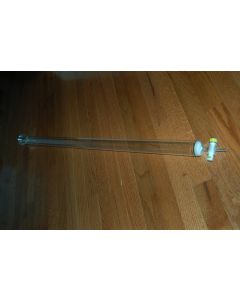 glass chromatography column preparative prep 40 mm Glassblowers liquid LC 101