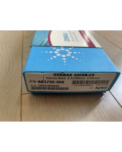 new Agilent HPLC Column Zorbax 300SB C8 2 1 x 150 mm 5u 883750 906 seal
