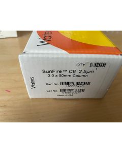 new Waters SunFire C8 Column  100   2 5  m  3 mm X 50 mm 186003410
