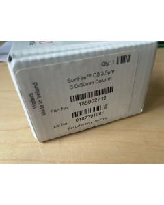 new Waters SunFire C8 Column  100   3 5  m  3 mm X 50 mm 186002719 opened