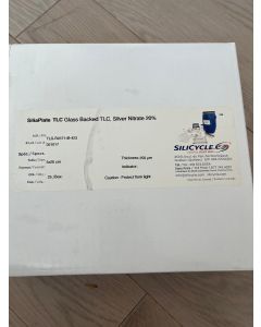 silicycle Siliaplate TLC plate silica Silver nitrate 5x20 cm TLG R23711B 423 z