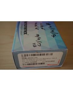 used Phenomenex Kinetex Biphenyl 5um HPLC column 50x3mm 00B 4627 Y0