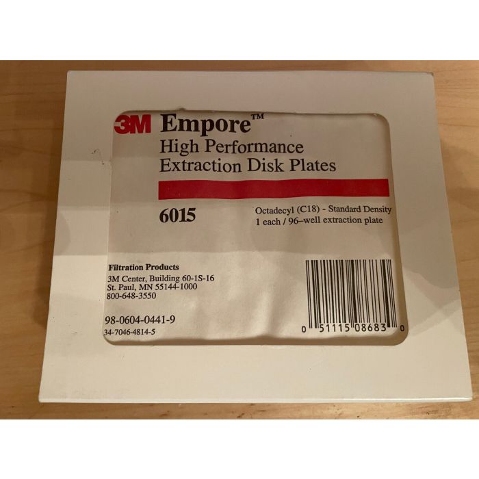 One 3M Empore 6015 96well Extraction Disk Plate C18 ODS
